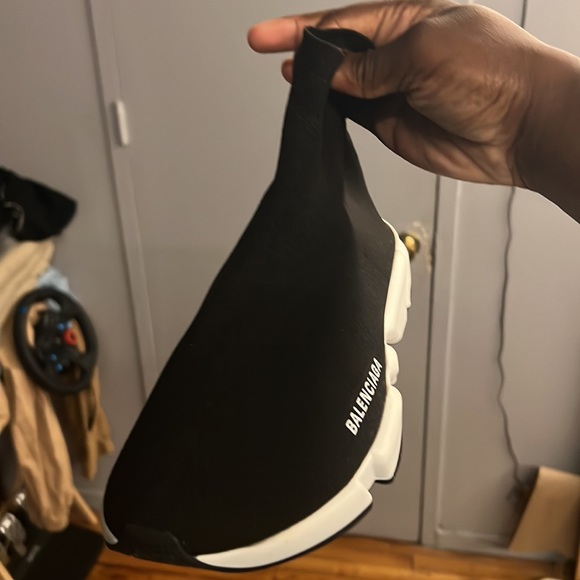 The are Balenciaga speed recycled knit sneakers European size 40 (10) - Picture 6 of 8